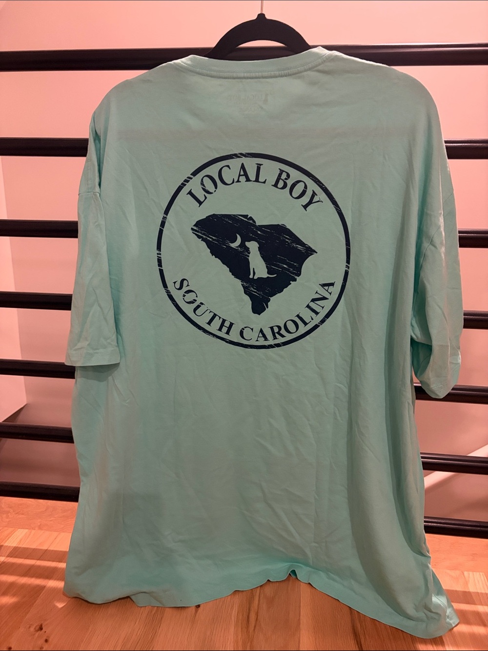 Local Boy Mint Green Graphic Tee - Men's Shirt